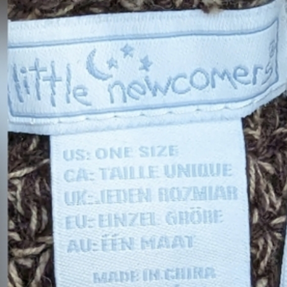 BABY Bear Hat, Diaper Cover & Booties,  Photo Prop  O/S 0-3m - Picture 7 of 7